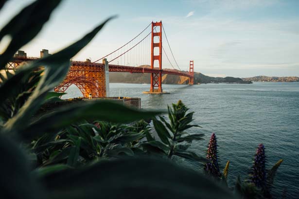 A view of San Francisco, US